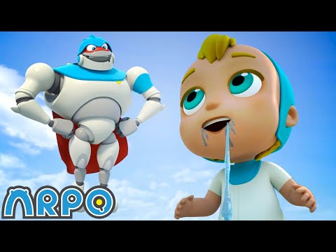 Arpo the Robot | Superhero Arpo Saves the Day!! | Funny Cartoons for Kids | Arpo and Daniel