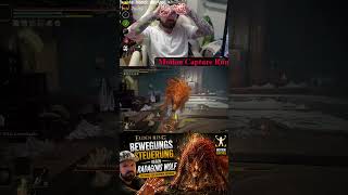 Motion Control run Radagons Wolf #eldenring #soulslike #soulsborne #twitch #challengerun #shorts