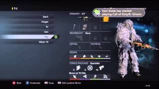 CoD: Ghosts - Invincible's Best Class Setups and Statistics!