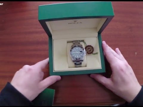 unboxing rolex submariner