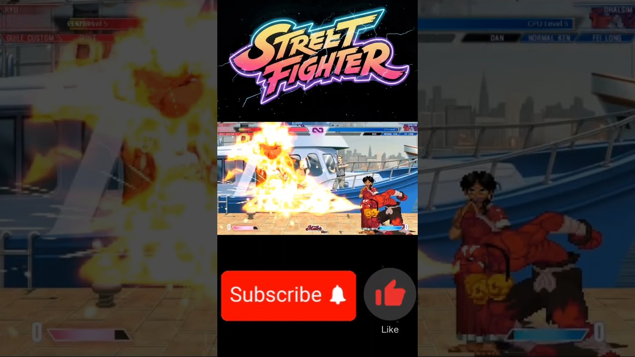 Команда Акума против команды Дэн 😈🔥 Самое НЕОЖИДАННОЕ столкновение в Street Fighter II! 