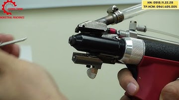 Kiểm tra máy rút đinh tán tự động cấp phôi RM-B16P trước khi bàn giao cho khách