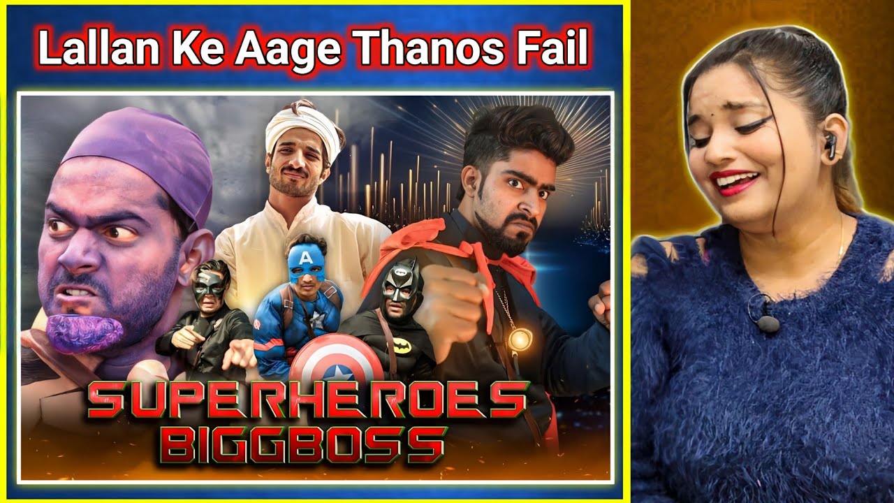 SuperHeroes in BiggBoss | 2 in 1 Vines  @2in1vines  Video REACTION | SWEET CHILLIZ |
