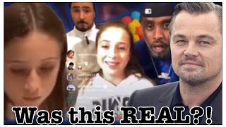 AVA BARONI COMBS| SEAN DIDDY COMBS ALLEGED ADOPTED CHILD SPEAKS! Leonardo DiCaprio involvement?