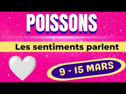 POISSONS ♥️ les sentiments parlent