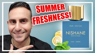 NISHANE EGE FRAGRANCE REVIEW! | FANTASTIC MINT AND CITRUS FRAGRANCE FOR SPRING AND SUMMER!