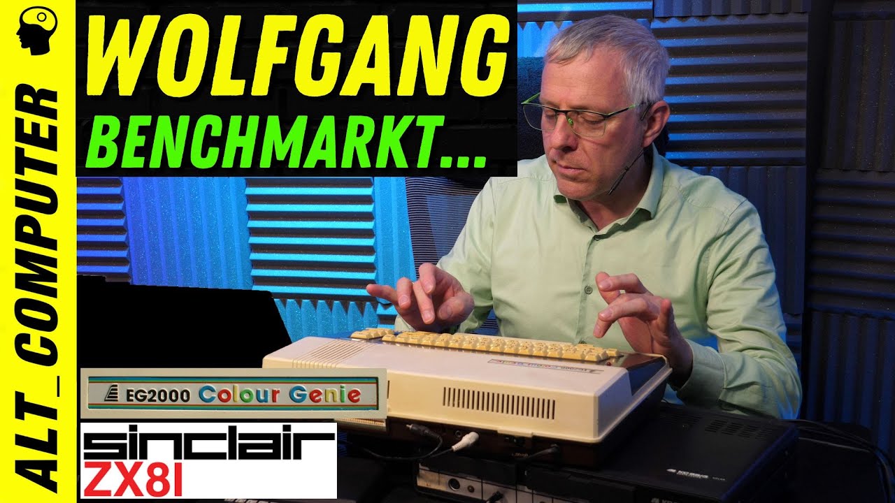 Altcomputer Benchmark Session | Colour Genie, ZX81, KC85/3, Diehl - YouTube
