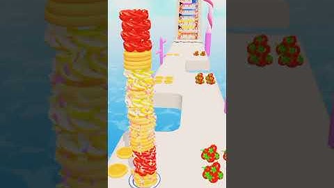 Pancake Run🥪🍌 Mobile gameplay walkthrough 🍇(Android iOS games) (All level)10