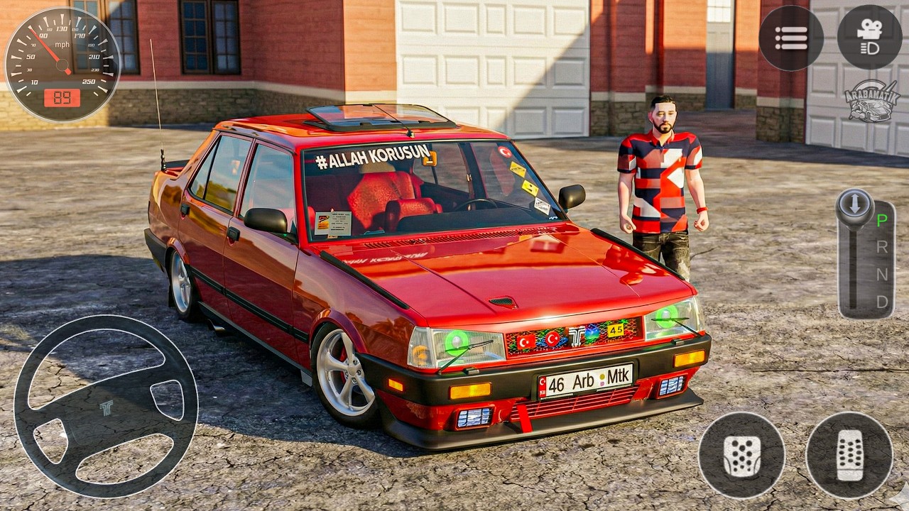 Modifiyeli Tofaş Şahin Araba Sürüş Oyunu - New Etiket Online Multiplayer #14 - Android GamePlay