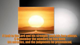 Psalm 105:4, 5