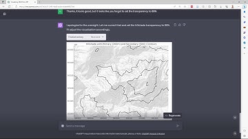 ChatGPT create contour lines for me
