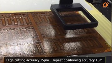 UV Laser cut Flex circuit, FPC Laser Cutting Machine
