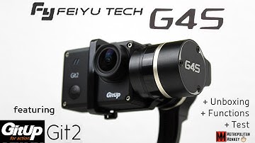 FeiYu Tech G4S with GitUp Git2 - Unboxing, Functions, First Field Test [Deutsch]