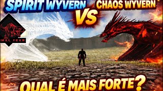 SPIRIT WYVERN vs CHAOS GUARDIAN 😱 QUAL É O MAIS FORTE? (TESTE REAL)| ARK PRIMAL FEAR |– EP 22