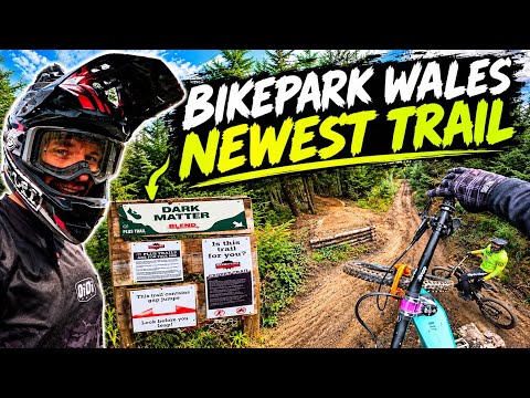 I Tested BikePark Wales’ NEWEST Trail – Dark Matter! 🤯🔥