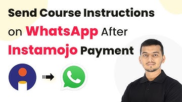 How to Send Course Instructions on WhatsApp After Instamojo Payment