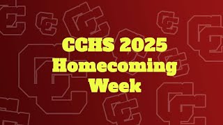 CCHS 2025 Homecoming Week festivities