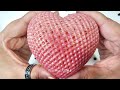 💖 Rose gold heart • Squishy water beads • No talking ASMR #waterbeads #stressrelief #satisfying