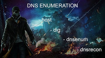 DNS Enumeration with Host / Dig / Dnsenum / Dnsrecon