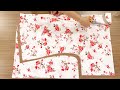 🌹 Cut in 5 minutes and sew in 10 minutes | Sewing is easy