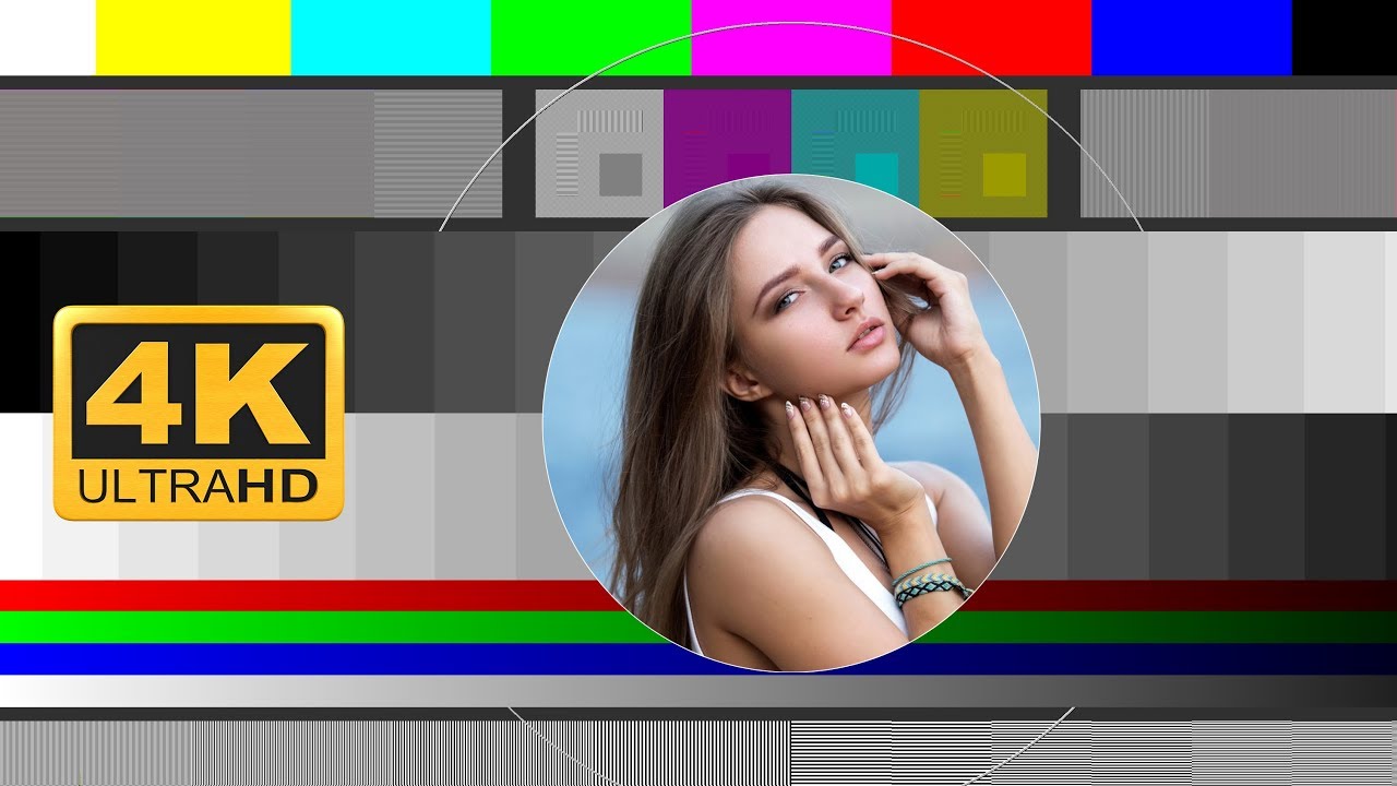 4K test card YouTube