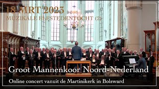 Muzikale Elfstedentocht (2)  Groot Mannenkoor Noord Nederland