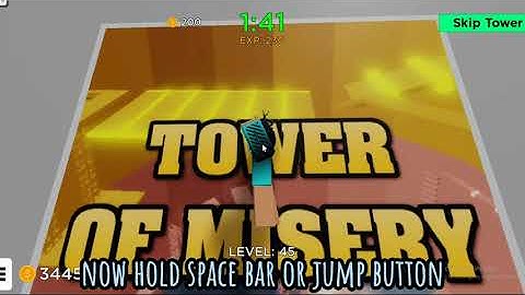 "GLITCH" High jump in tower of misery