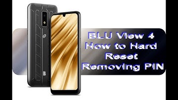 BLU View 4 – Hard Reset & Remove PIN (No Password Needed)