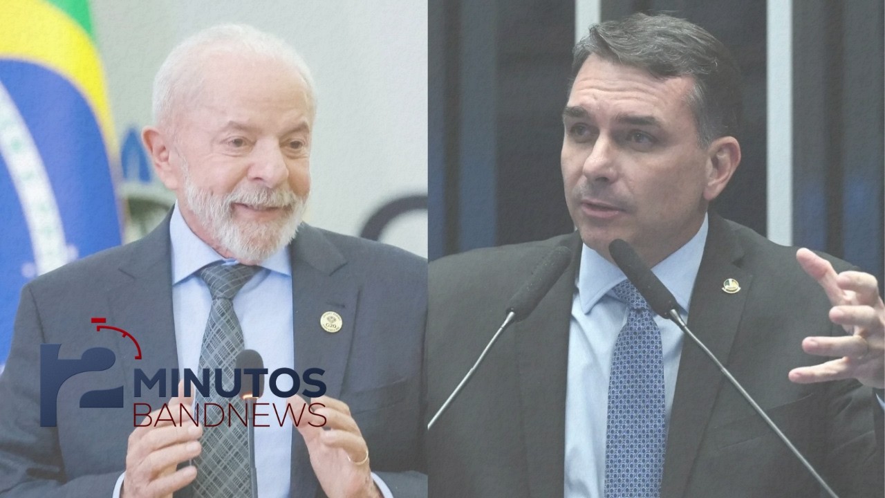 Lula tem 40% contra 34% de Flávio no primeiro turno - BandNews em 2 Minutos - (13/07/2026) - Tarde