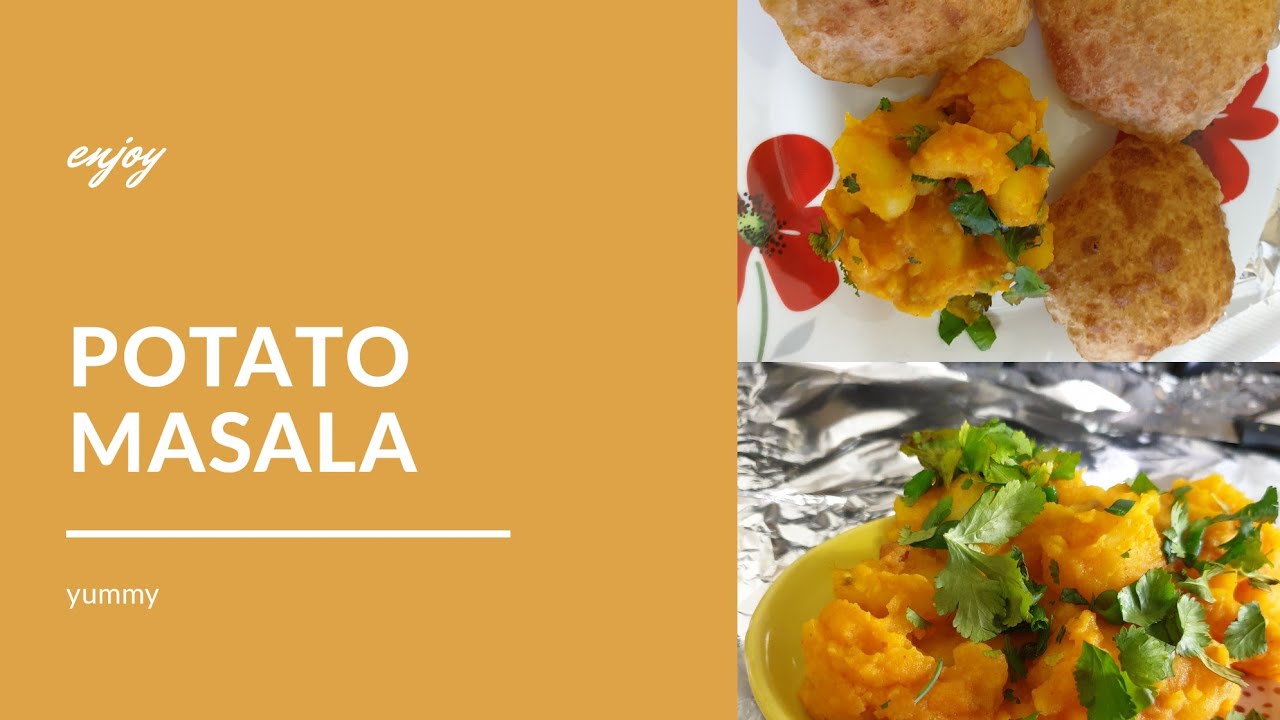Potato masala easy and tasty YouTube