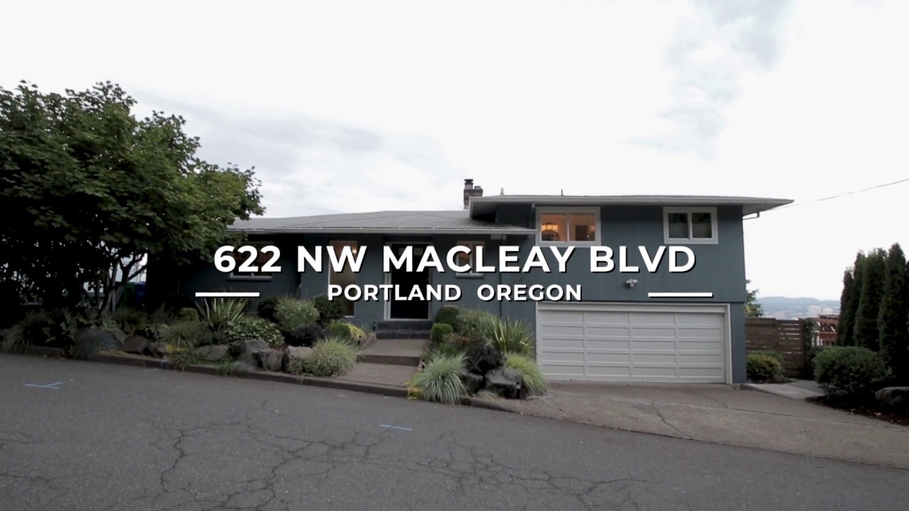 622 NW Macleay Blvd, Portland Oregon VIDEO TOUR YouTube