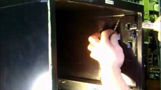 push in or plunger lock for filing cabinet by Cole