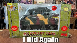 New 1:6 Scale Ultimate Soldier M5 Stuart Tank Addition | Unboxing and Test Drive
