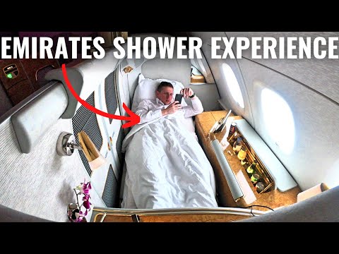 LUXURIOUS EMIRATES A380 FIRST CLASS & SHOWER EXPERIENCE