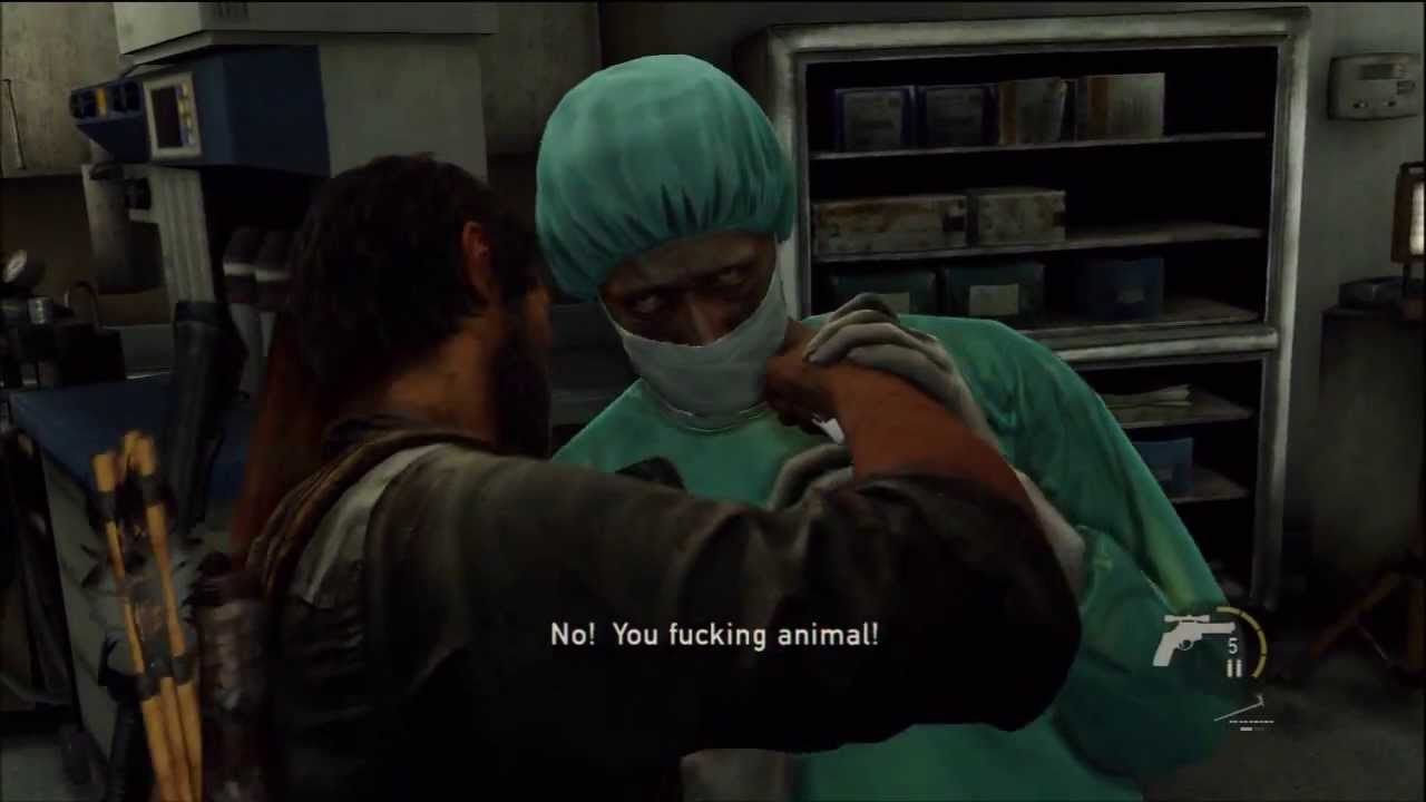 The Last of Us - Joel prevents Ellies surgery & Ending 