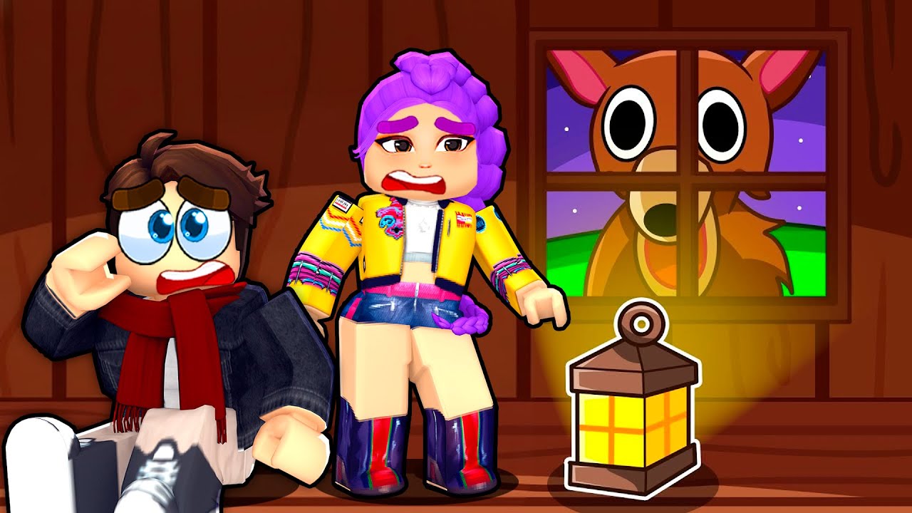 SURVIVRE au MONSTRE 99 NUITS avec THECHEESENAAN sur Roblox !