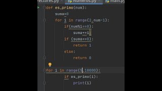 Numeros Primos en Python