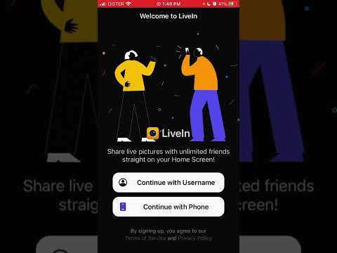 How to LOG IN to LIVEIN LIVEPIC app?