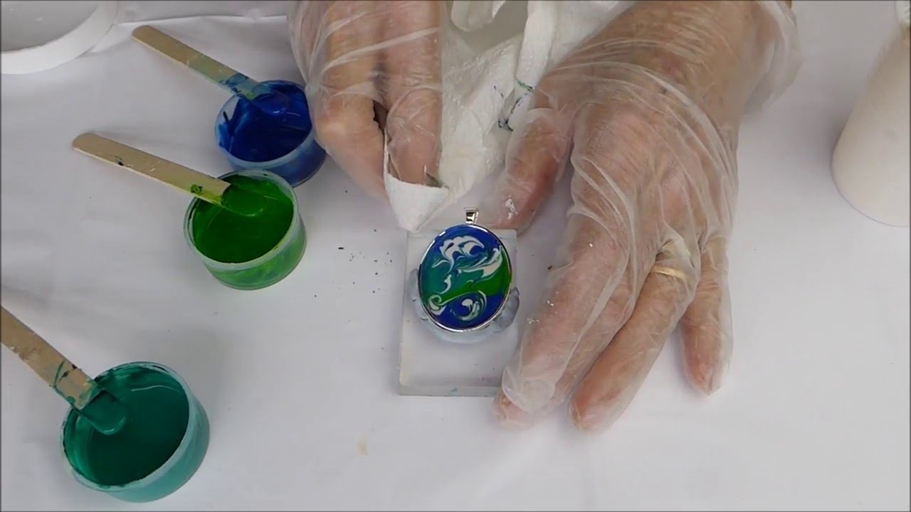 Resin8 Making JESMONITE jewellery YouTube