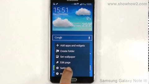 Samsung Galaxy Note 3 - How To Unlock Screen With Pattern
