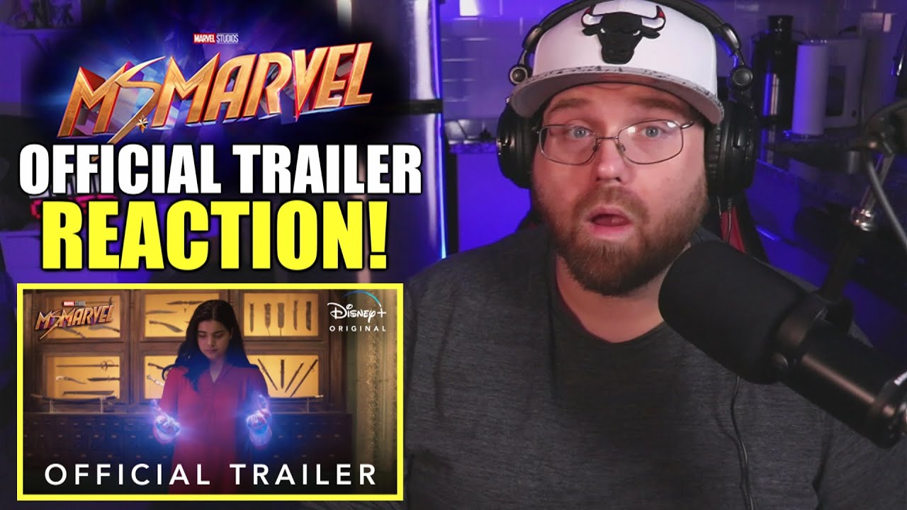 Ms. Marvel Official Trailer Reaction!!!