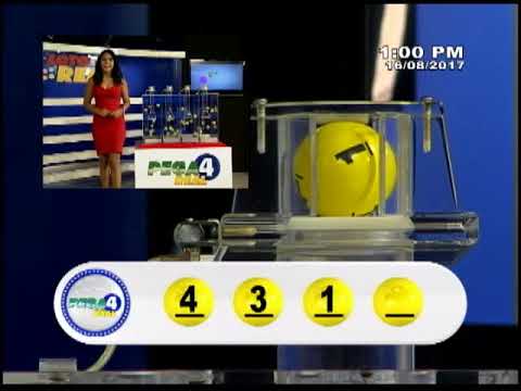 Sorteo Loteria Real 1:00 pm 16 de Agosto del 2017 juegos panamericanos 2019 en vivo