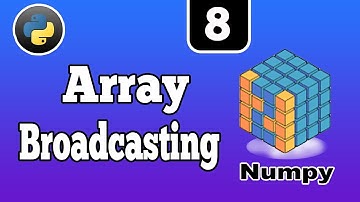 Numpy Array Broadcasting in Python
