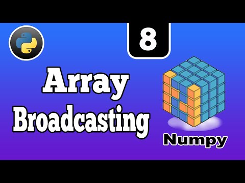 Numpy Array Broadcasting