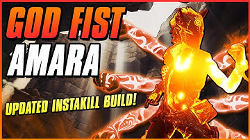 HIGHEST DAMAGE AMARA BUILD GOT BUFFED! | God Fist Amara Update | Ties That Bind/Do Harm l Save File