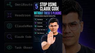 Stop Using Claude Code Without These 5 Plugins!