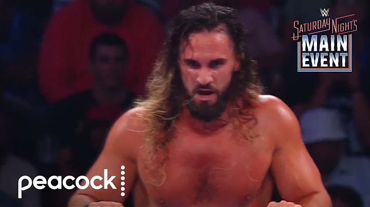 Seth Rollins and LA Knight Battle | Saturday Night's Main Event 2025 | WWE Highlights | Peacock