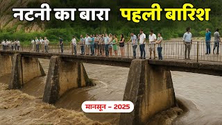 नटनी के बारा में पहली बारिश से भरा पानी Natni Ka Bara Alwar