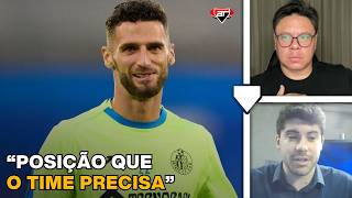 SÃO PAULO AVANÇA POR DOMINGOS DUARTE APÓS ZAGUEIRO TOPAR PROJETO