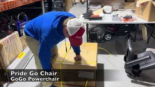 Unboxing the Pride Go chair for 2024